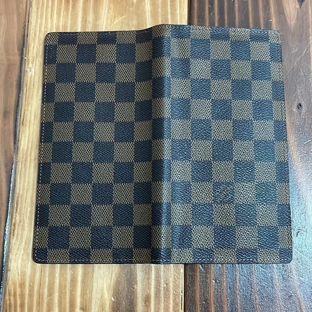 Louis Vuitton Damier Ebene Brazza Long Bifold Wallet